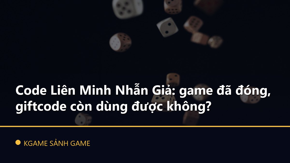 Read more about the article Code Liên Minh Nhẫn Giả: game đã đóng, giftcode còn dùng được không?
